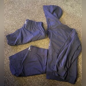 NWOT Missguided Hoodie, Shorts, and Biker Shorts Set